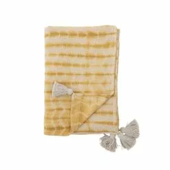 Bloomingville Decia Plaid - Geel