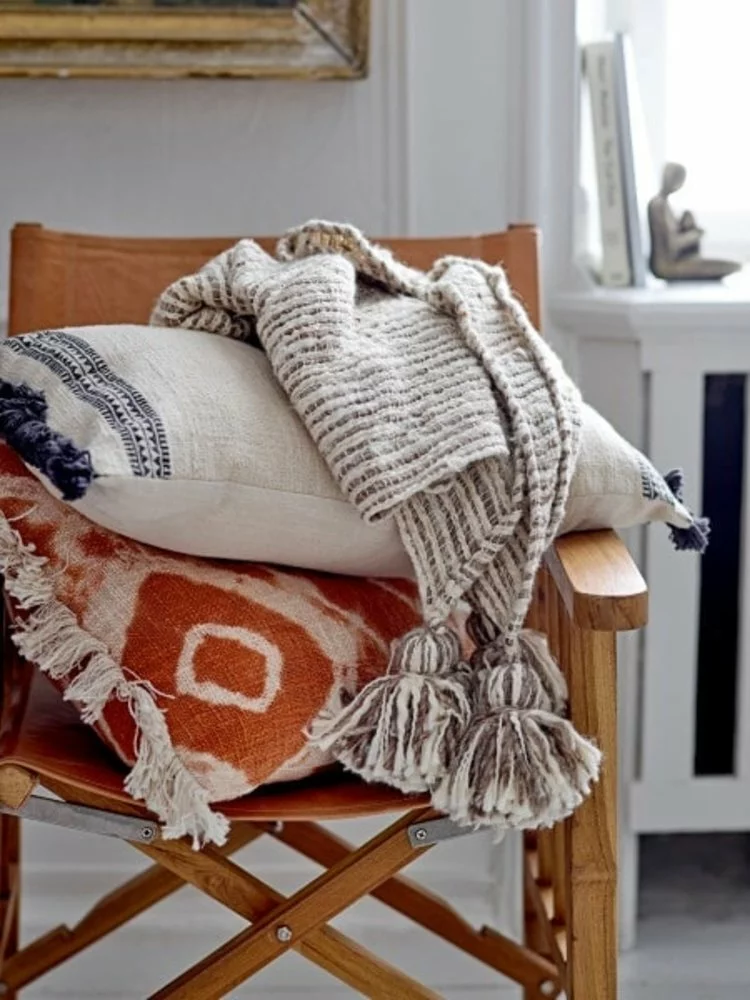 Bloomingville Giovanna Plaid - 82057362 7 Bloomingville Giovanna Plaid - 82057362 - Afbeelding 5