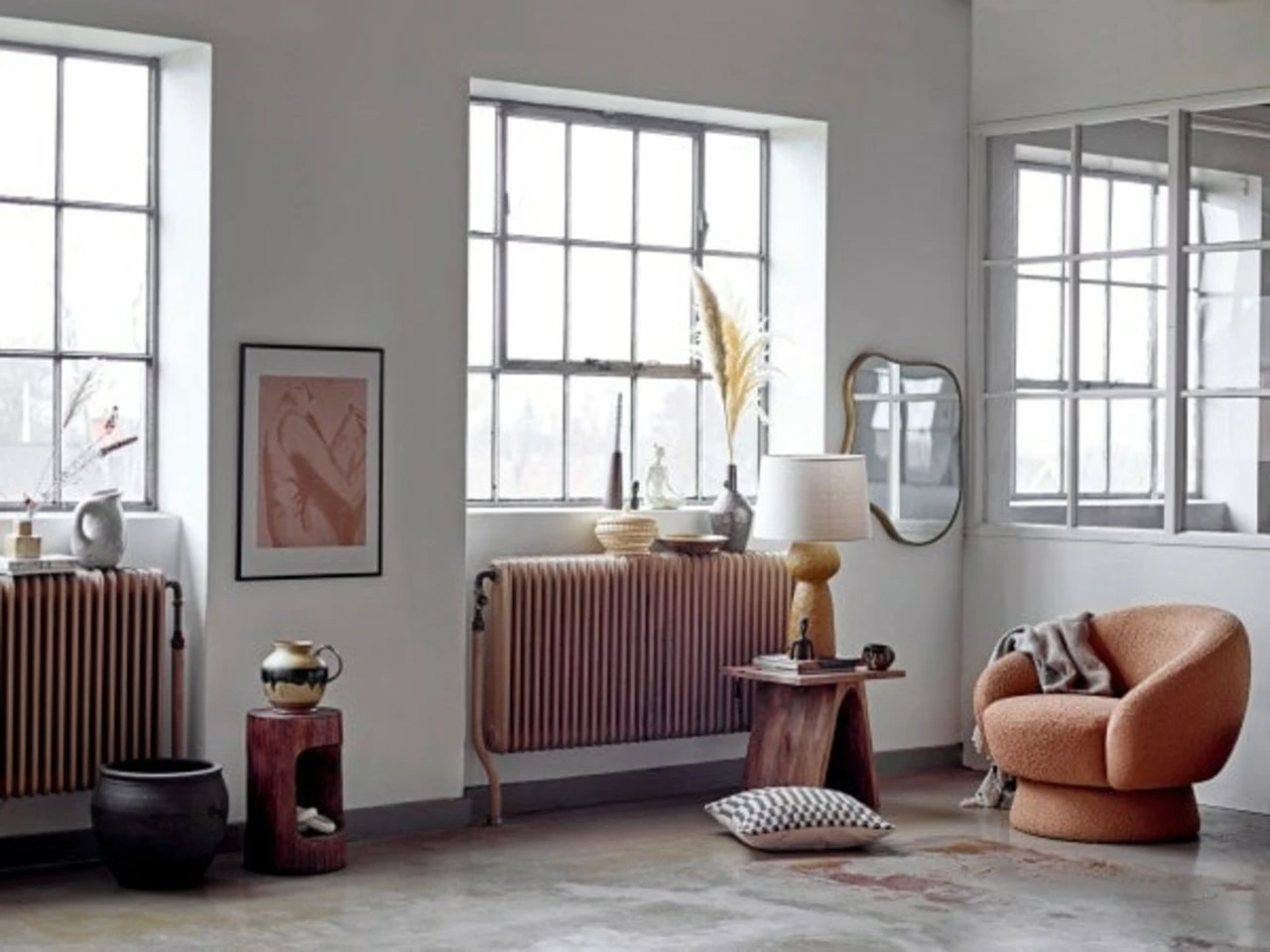 Bloomingville Krei Kussen - Bruin 5 Bloomingville Krei Kussen - Bruin - Afbeelding 3