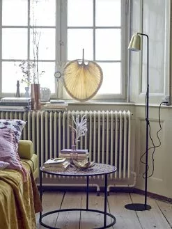 Bloomingville Plaid Geel - 170x140cm -TEXTIEL Winkel bloomingville plaid geel 170x140cm 3