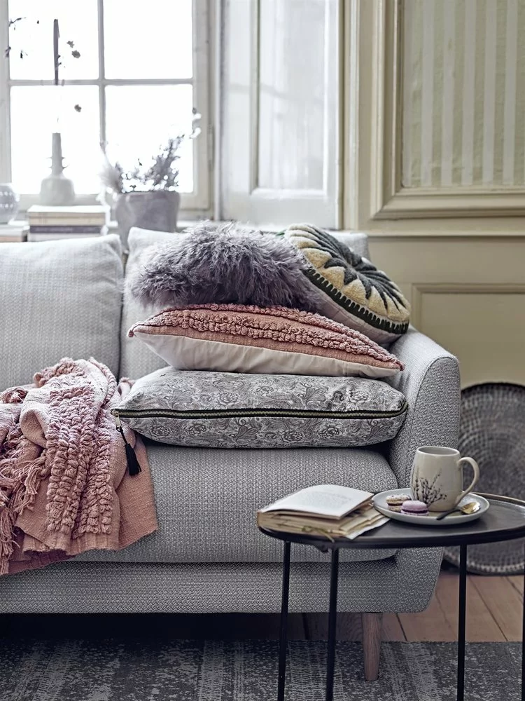 Bloomingville Plaid Katoen - Rose 7 Bloomingville Plaid Katoen - Rose - Afbeelding 5