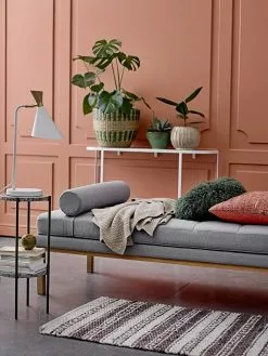 Bloomingville Plaid Naturel Acryl -TEXTIEL Winkel bloomingville plaid naturel acryl 3