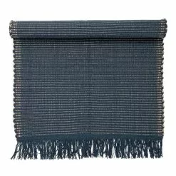 Bloomingville Vloerkleed Blauw Katoen 160x80cm