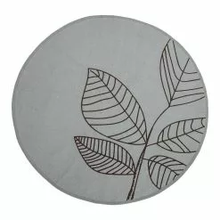 Bloomingville Vloerkleed Groen Katoen Met Motief