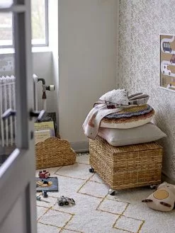 Bloomingville Vloerkleed Katoen - Geel 200x140cm -TEXTIEL Winkel bloomingville vloerkleed katoen geel 200x140cm 2