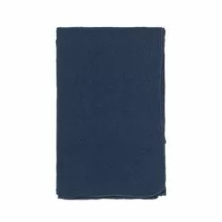 Broste Copenhagen Gracie Eco Tafelkleed 160x200cm - Blauw