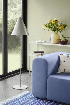 Broste Copenhagen Henny Vloerkleed Blauw 70x140cm - 70070334 -TEXTIEL Winkel broste copenhagen henny vloerkleed blauw 70x140cm 3