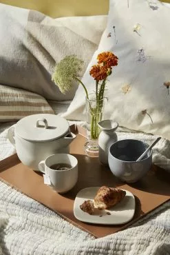 Broste Copenhagen Karri Plaid Blauw - 50030244 -TEXTIEL Winkel broste copenhagen karri plaid blauw 50030244 1