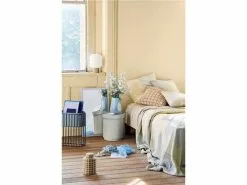 Broste Copenhagen Patch Bedsprei - Banana Yellow/blue -TEXTIEL Winkel broste copenhagen patch bedsprei banana yellow blu 1