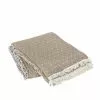 Broste Copenhagen Paula Plaid Beige/off White - 130x180cm