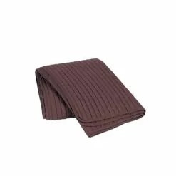 Broste Copenhagen Sena Plaid Aubergine - 130x180cm -TEXTIEL Winkel broste copenhagen sena plaid aubergine 130x180cm 1