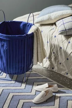 Broste Copenhagen Tove Bedsprei Blauw - 50030243 -TEXTIEL Winkel broste copenhagen tove bedsprei blauw 50030243 2