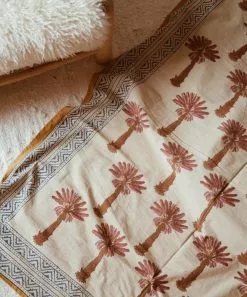 Doing Goods Tala Palmtree Single Plaid - 1.40.30.032.080.4 -TEXTIEL Winkel doing goods tala palmtree single plaid 14030032080 3