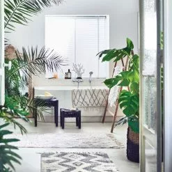 HKliving Badmat Geruit Katoen -TEXTIEL Winkel hkliving badmat geruit katoen 3