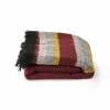 HKliving Fluffy Plaid DORIS - Burgundy 130x170cm -TEXTIEL Winkel hkliving fluffy plaid doris burgundy 130x170cm