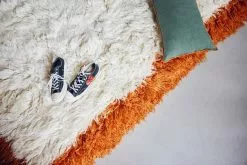 HKliving Fluffy Retro Summers Vierkant Vloerkleed -TEXTIEL Winkel hkliving fluffy retro summers vierkant vloerkleed 3