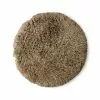 HKliving Fluffy Rond Vloerkleed Sage Ø150cm - TTK3102 -TEXTIEL Winkel hkliving fluffy rond vloerkleed sage 150cm ttk3102