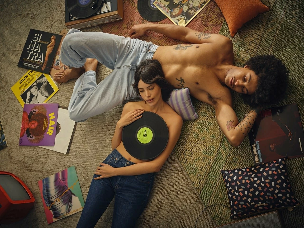 HKliving Geknoopt Floral Pink Vloerkleed - TTK3082 6 HKliving Geknoopt Floral Pink Vloerkleed - TTK3082 - Afbeelding 4