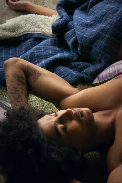 HKliving Geruit Plaid Blauw - TTS1040 -TEXTIEL Winkel hkliving geruit plaid blauw tts1040 5