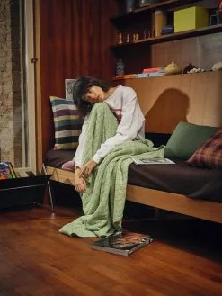 HKliving Geruit Plaid Groen - TTS1039 -TEXTIEL Winkel hkliving geruit plaid groen tts1039 4