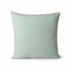 HKliving Gestreept Velvet Kussen - Mint/groen 45x45cm 6 HKliving Gestreept Velvet Kussen - Mint/groen 45x45cm -TEXTIEL Winkel hkliving gestreept velvet kussen mint groen 45x45c 1