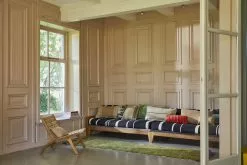 HKliving Handgeweven Kussen Wol - Camel -TEXTIEL Winkel hkliving handgeweven kussen wol camel 3