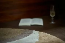 HKliving Natural Waves Badmat Ø120cm - TTK3107 -TEXTIEL Winkel hkliving natural waves badmat 120cm ttk3107 3