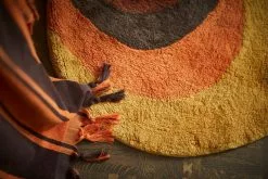 HKliving Retro Swirl Badmat - TTK3105 -TEXTIEL Winkel hkliving retro swirl badmat ttk3105 5