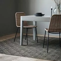 House Doctor Agon Vloerkleed - Groen 250x250cm -TEXTIEL Winkel house doctor agon vloerkleed groen 250x250cm 1