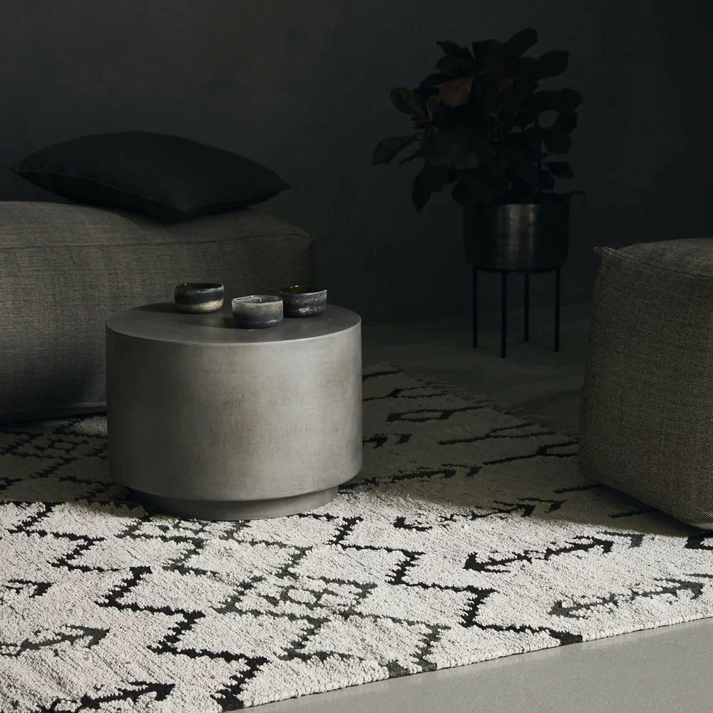 House Doctor Arte Vloerkleed -off White 180x180cm 5 House Doctor Arte Vloerkleed -off White 180x180cm - Afbeelding 3