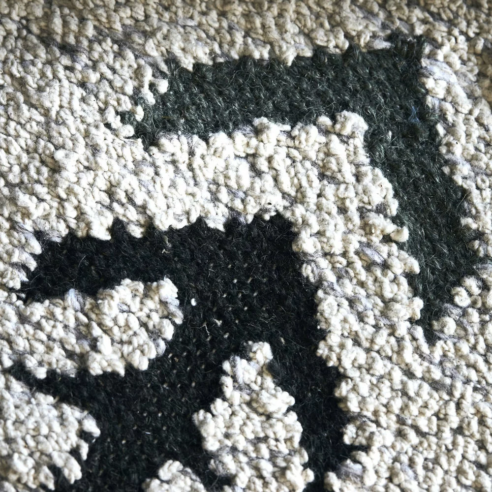 House Doctor Arte Vloerkleed -off White 180x180cm 6 House Doctor Arte Vloerkleed -off White 180x180cm - Afbeelding 4