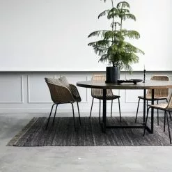 House Doctor Hafi Vloerkleed - Bruin 300x200cm -TEXTIEL Winkel house doctor hafi vloerkleed bruin 300x200cm 2