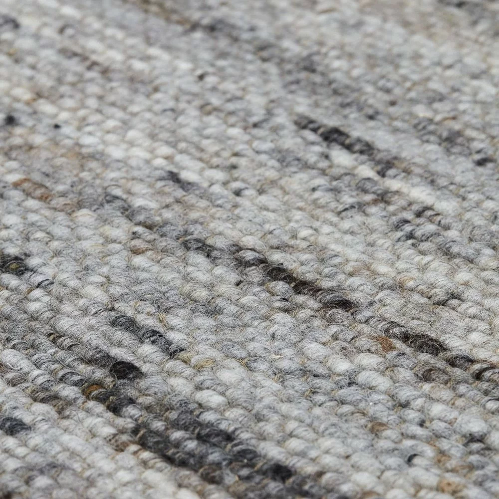 House Doctor Hafi Vloerkleed - Grijs/bruin 250x250cm 5 House Doctor Hafi Vloerkleed - Grijs/bruin 250x250cm - Afbeelding 3