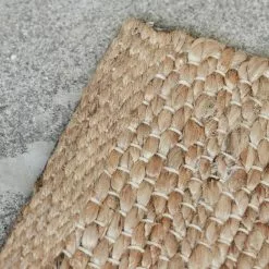 House Doctor Hempi Vloerkleed - Naturel 250x250cm -TEXTIEL Winkel house doctor hempi vloerkleed naturel 250x250cm 2