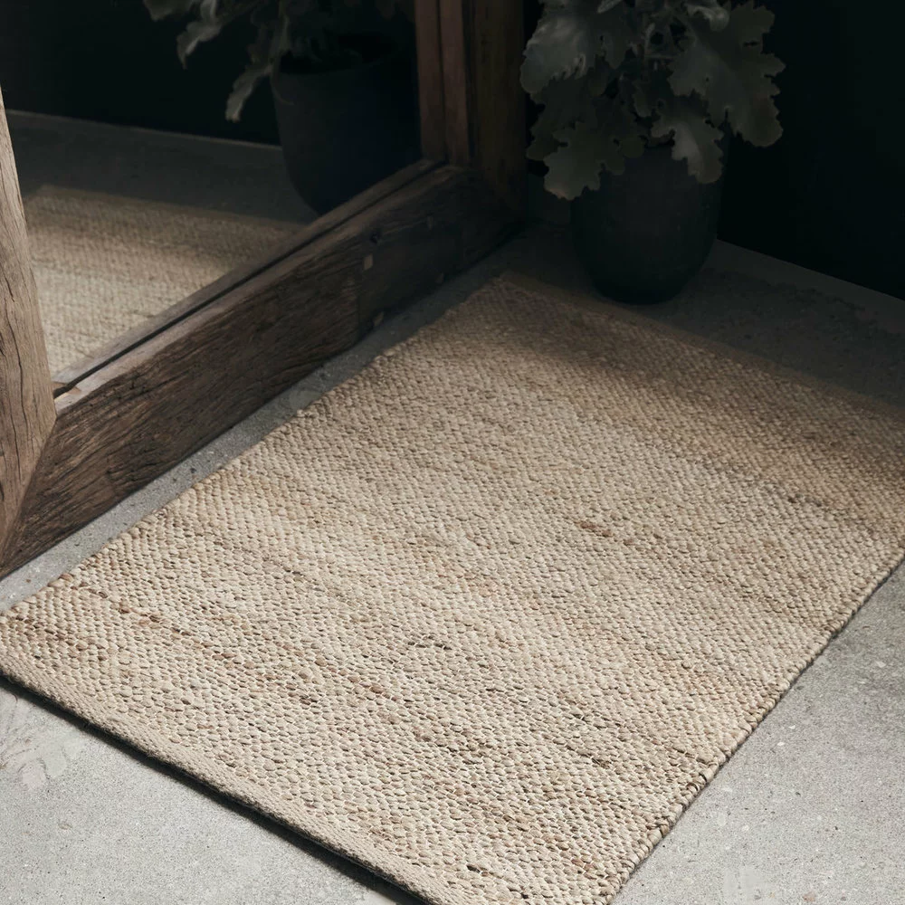 House Doctor Hempi Vloerkleed - Naturel 60x90cm 5 House Doctor Hempi Vloerkleed - Naturel 60x90cm - Afbeelding 3