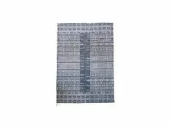 House Doctor Julia Vloerkleed 160x230 Cm Zwart Wit Katoen