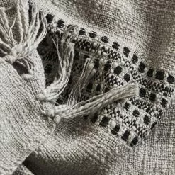 House Doctor Kolonia Plaid - Beige 180x130cm -TEXTIEL Winkel house doctor kolonia plaid beige 180x130cm 2