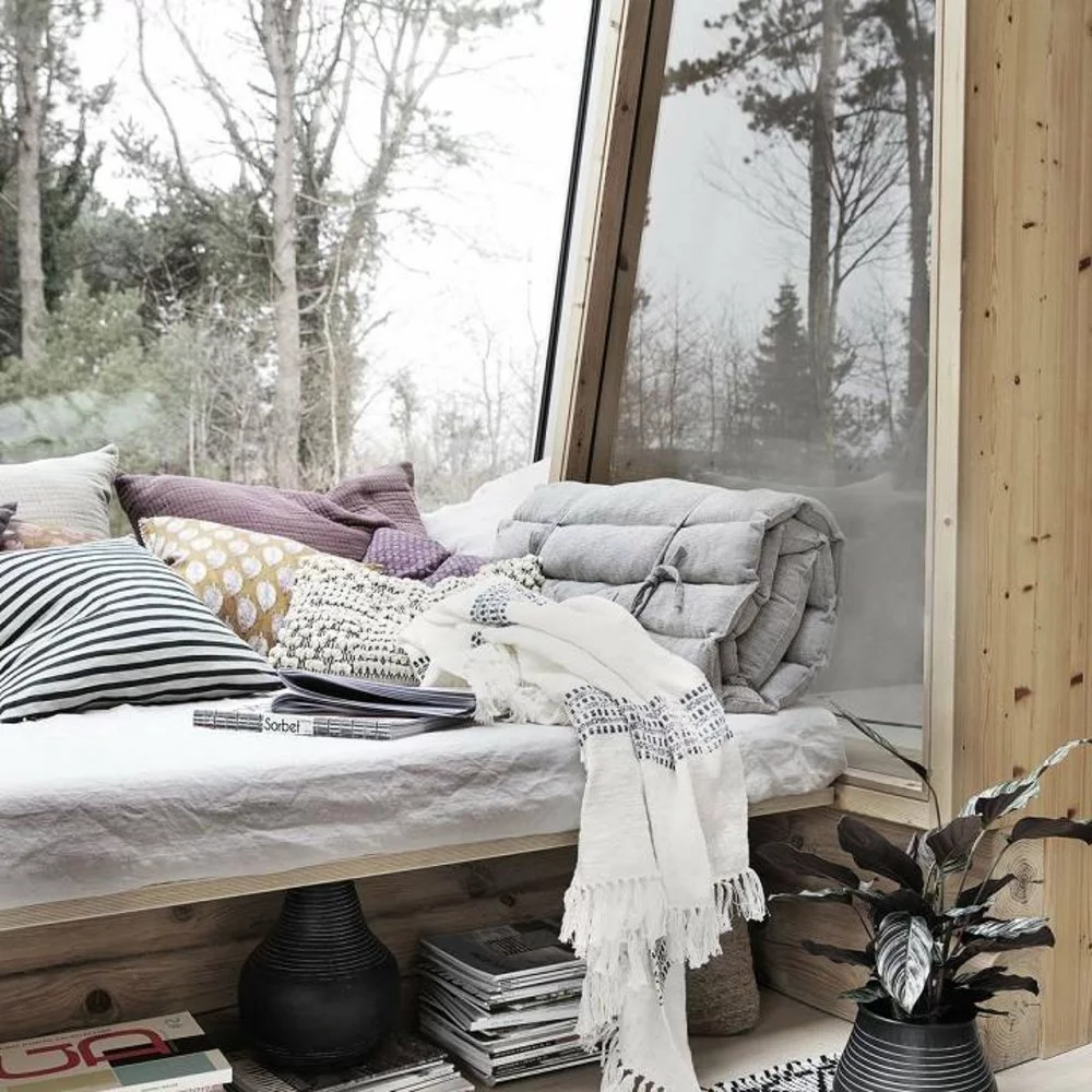 House Doctor Kolonia Plaid Wit 180x130cm 4 House Doctor Kolonia Plaid Wit 180x130cm - Afbeelding 2