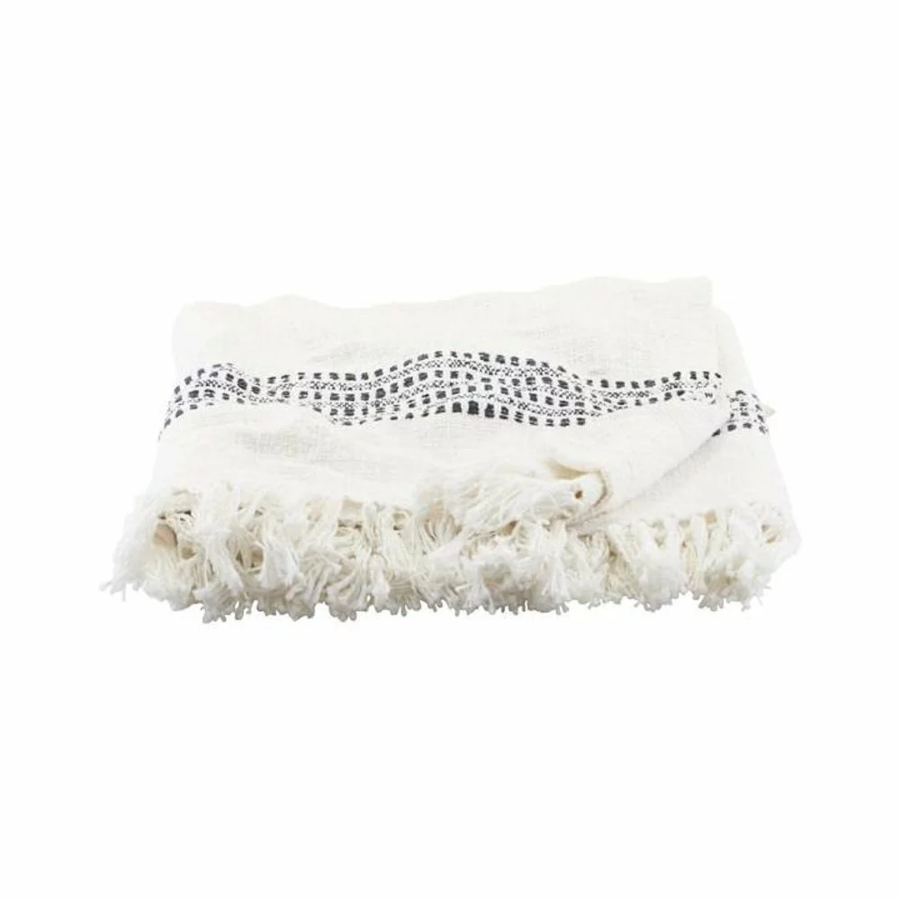 House Doctor Kolonia Plaid Wit 180x130cm 3 House Doctor Kolonia Plaid Wit 180x130cm