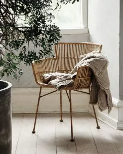 House Doctor Ruffle Plaid Lichtbruin - 261130002 -TEXTIEL Winkel house doctor ruffle plaid lichtbruin 261130002 1