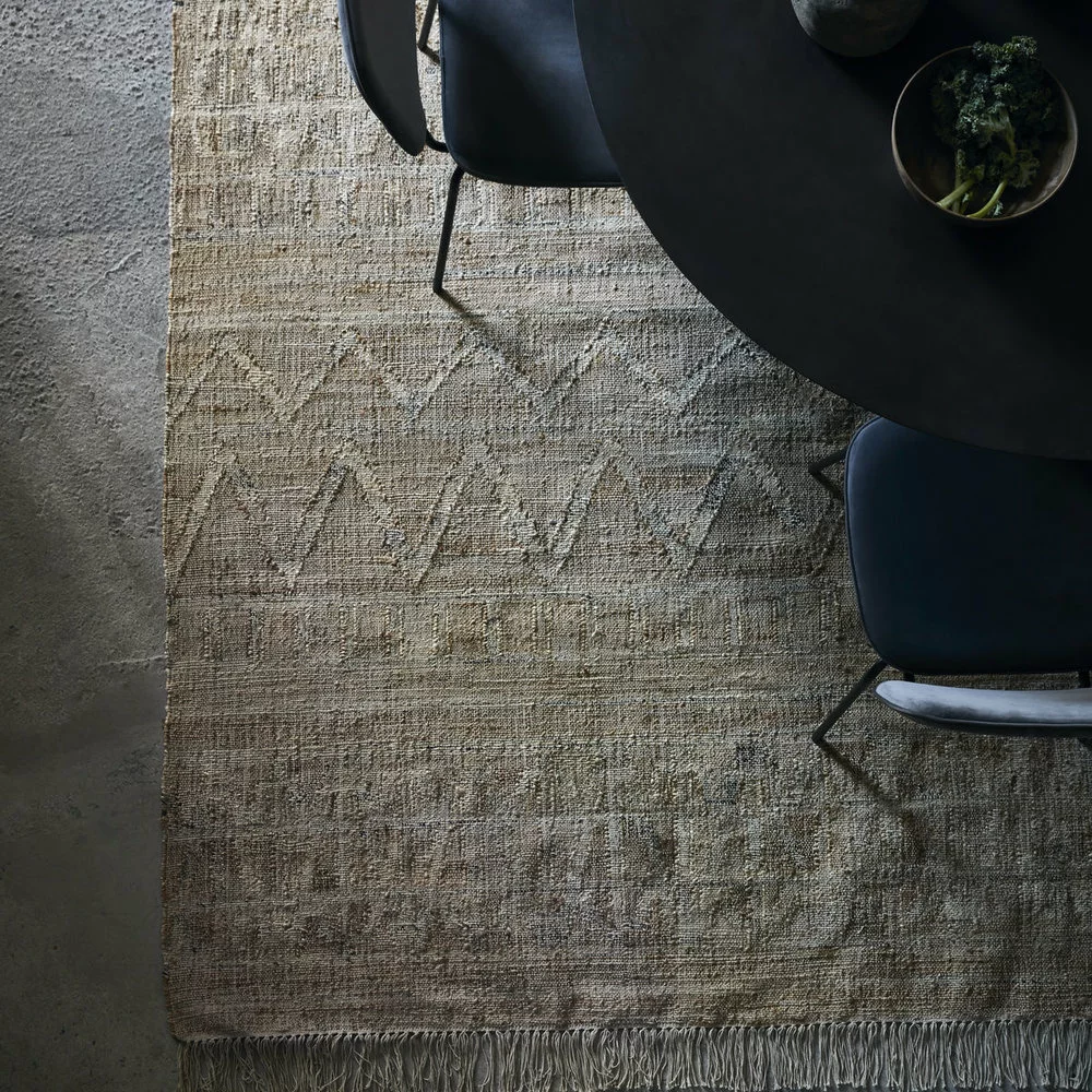 House Doctor Shriv Vloerkleed - Zand 250x250cm 5 House Doctor Shriv Vloerkleed - Zand 250x250cm - Afbeelding 3