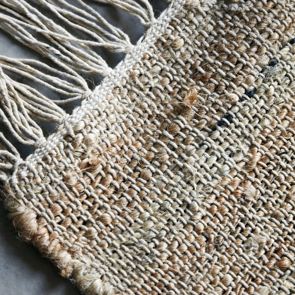 House Doctor Shriv Vloerkleed - Zand 250x250cm 6 House Doctor Shriv Vloerkleed - Zand 250x250cm - Afbeelding 4