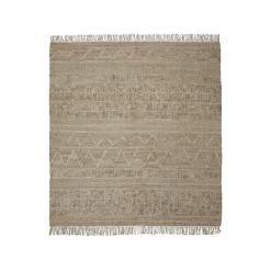 House Doctor Shriv Vloerkleed - Zand 250x250cm