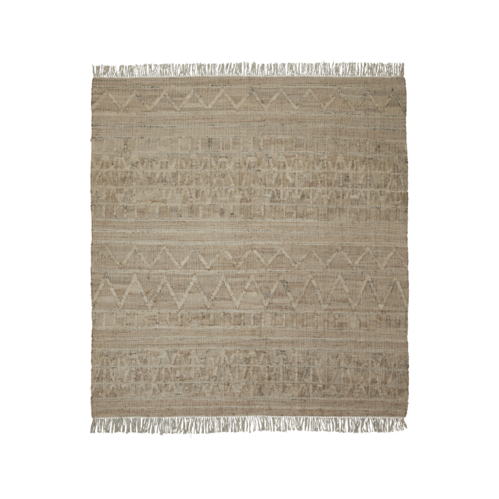 House Doctor Shriv Vloerkleed - Zand 250x250cm 3 House Doctor Shriv Vloerkleed - Zand 250x250cm