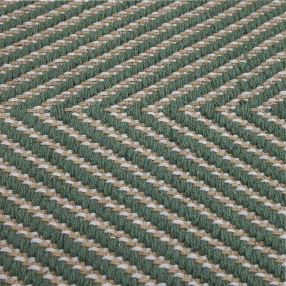 Hubsch Mellow Vloerkleed Groen - 701507 5 Hubsch Mellow Vloerkleed Groen - 701507 - Afbeelding 3