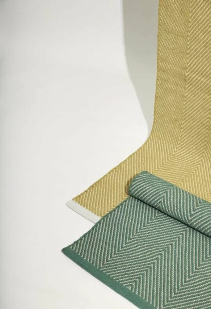 Hubsch Mellow Vloerkleed Groen - 701507 7 Hubsch Mellow Vloerkleed Groen - 701507 - Afbeelding 5