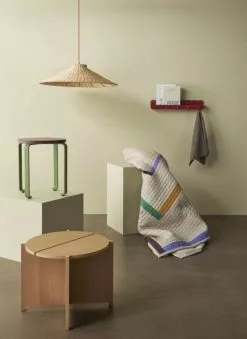 Hubsch Twist Bedsprei Square - 701603 -TEXTIEL Winkel hubsch twist bedsprei square 701603 4