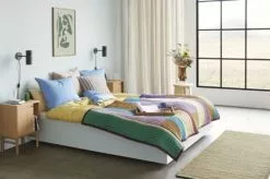 Hubsch Vloerkleed Wol - Geel/groen -TEXTIEL Winkel hubsch vloerkleed wol geel groen 3