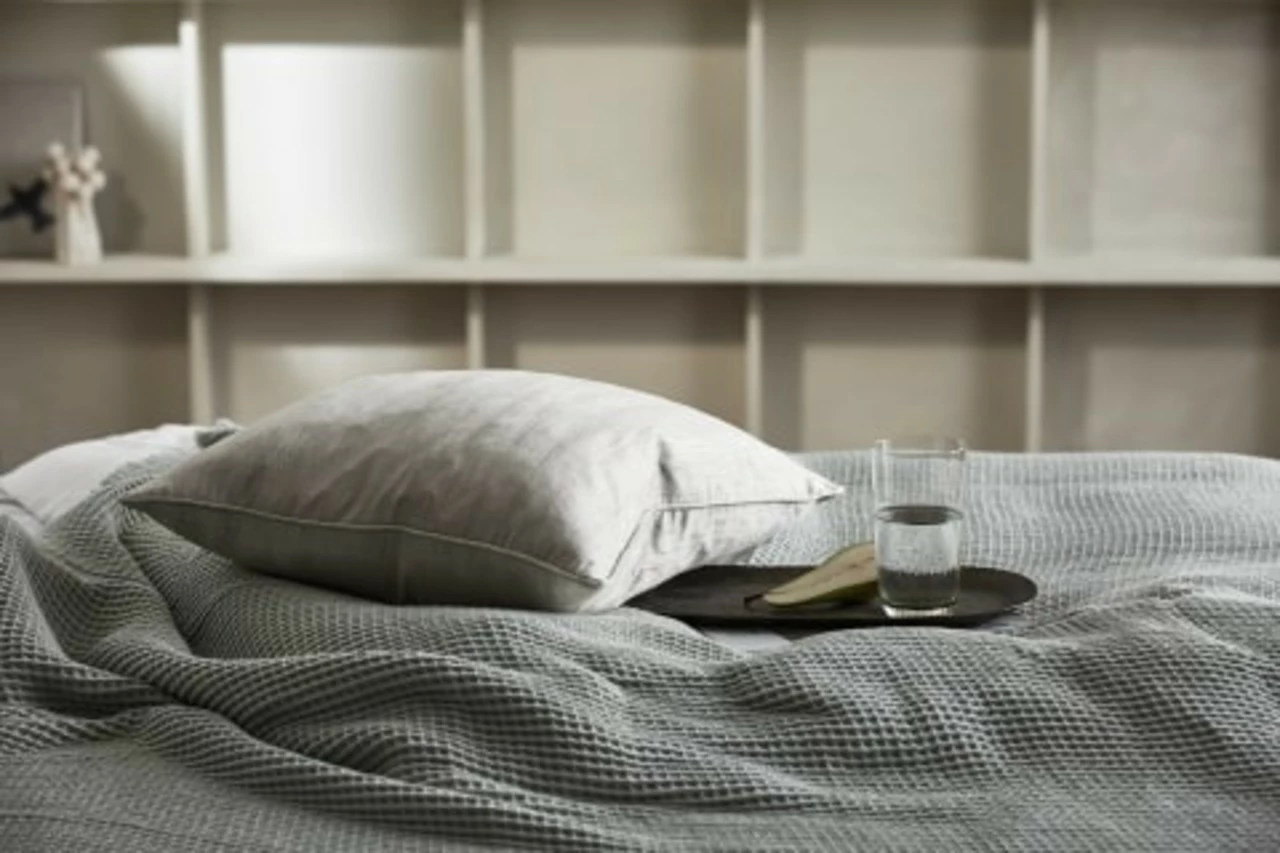 Nordal Alpha Bedsprei Lichtgroen - 64203 4 Nordal Alpha Bedsprei Lichtgroen - 64203 - Afbeelding 2