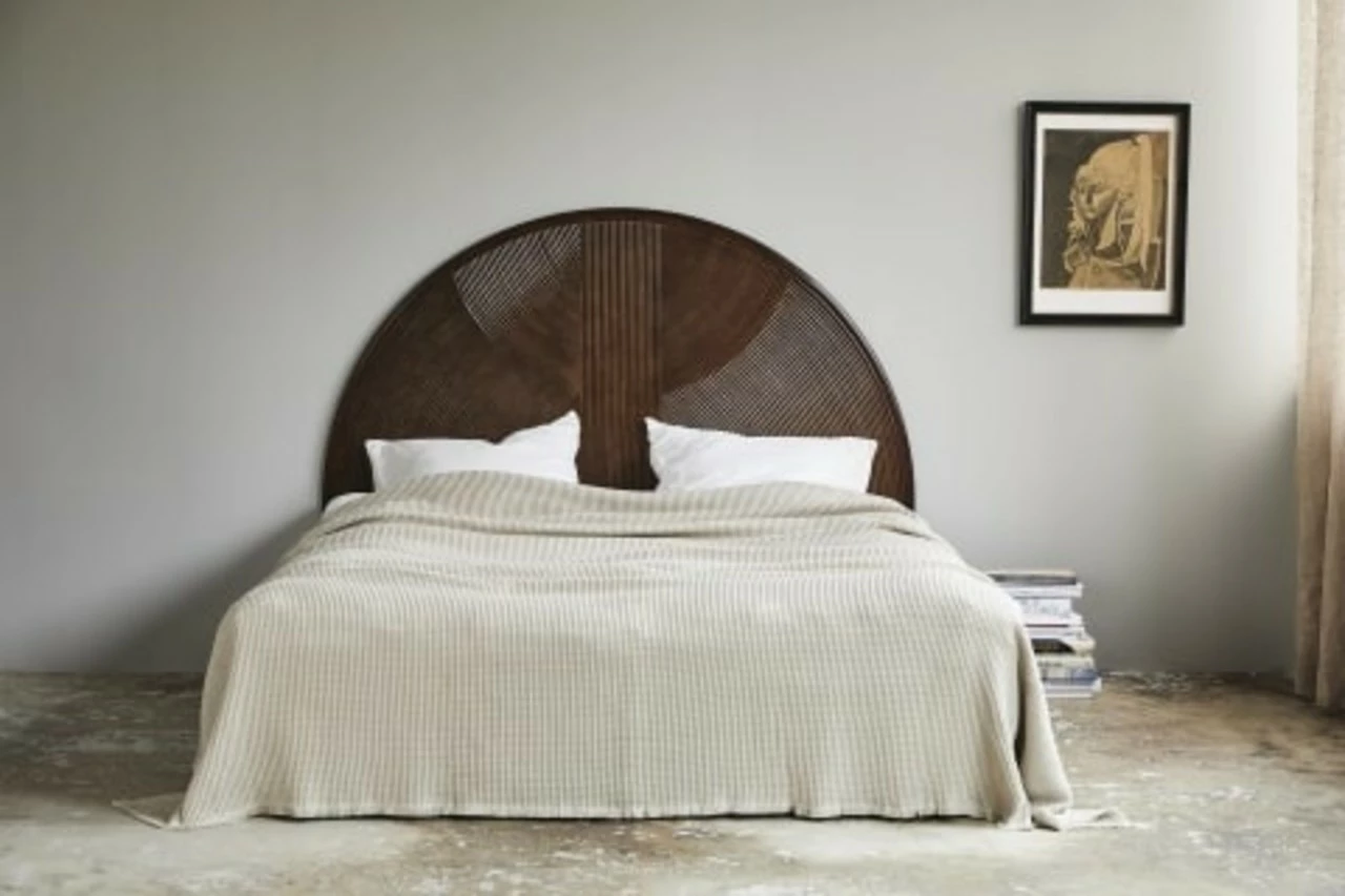 Nordal Alpha Bedsprei - Zand 4 Nordal Alpha Bedsprei - Zand - Afbeelding 2